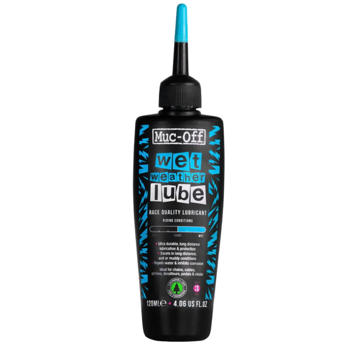 Muc-Off Lubrificante Wet Lube Biodegradabile 120ml